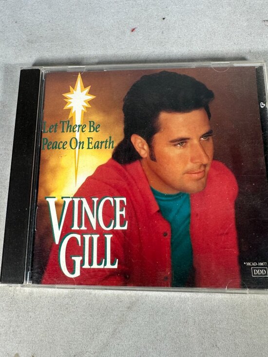 Vince Gill Let There Be Peace On Earth CD Album Country Christmas 1993 MCA - Picture 1 of 3